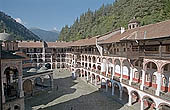 Rila Monastery, the residential buildings 